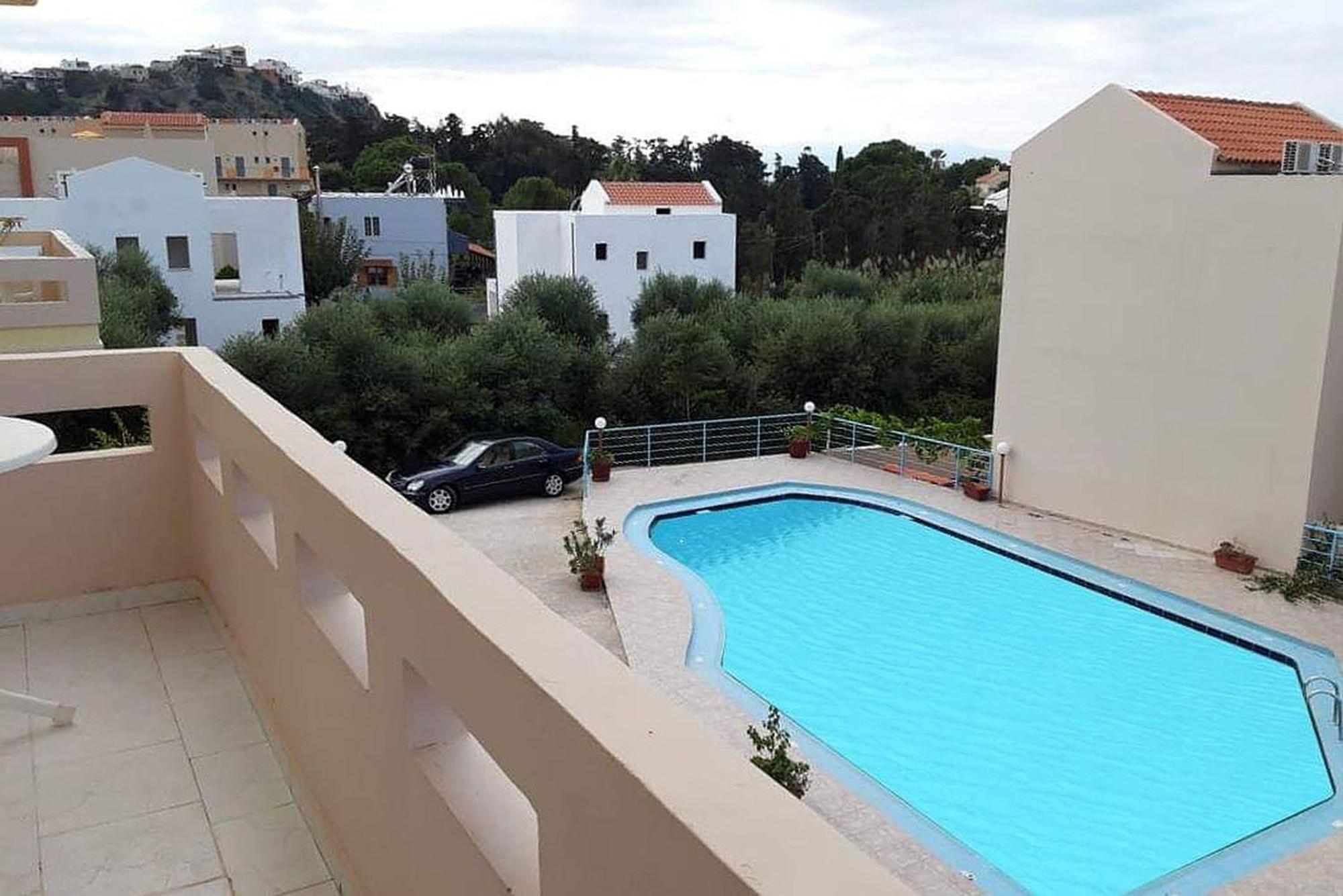 Litinas Apartments With Pool Agia Marina Exterior foto
