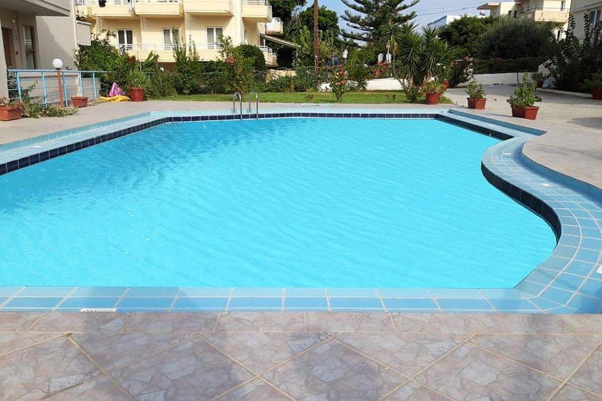 Litinas Apartments With Pool Agia Marina Exterior foto