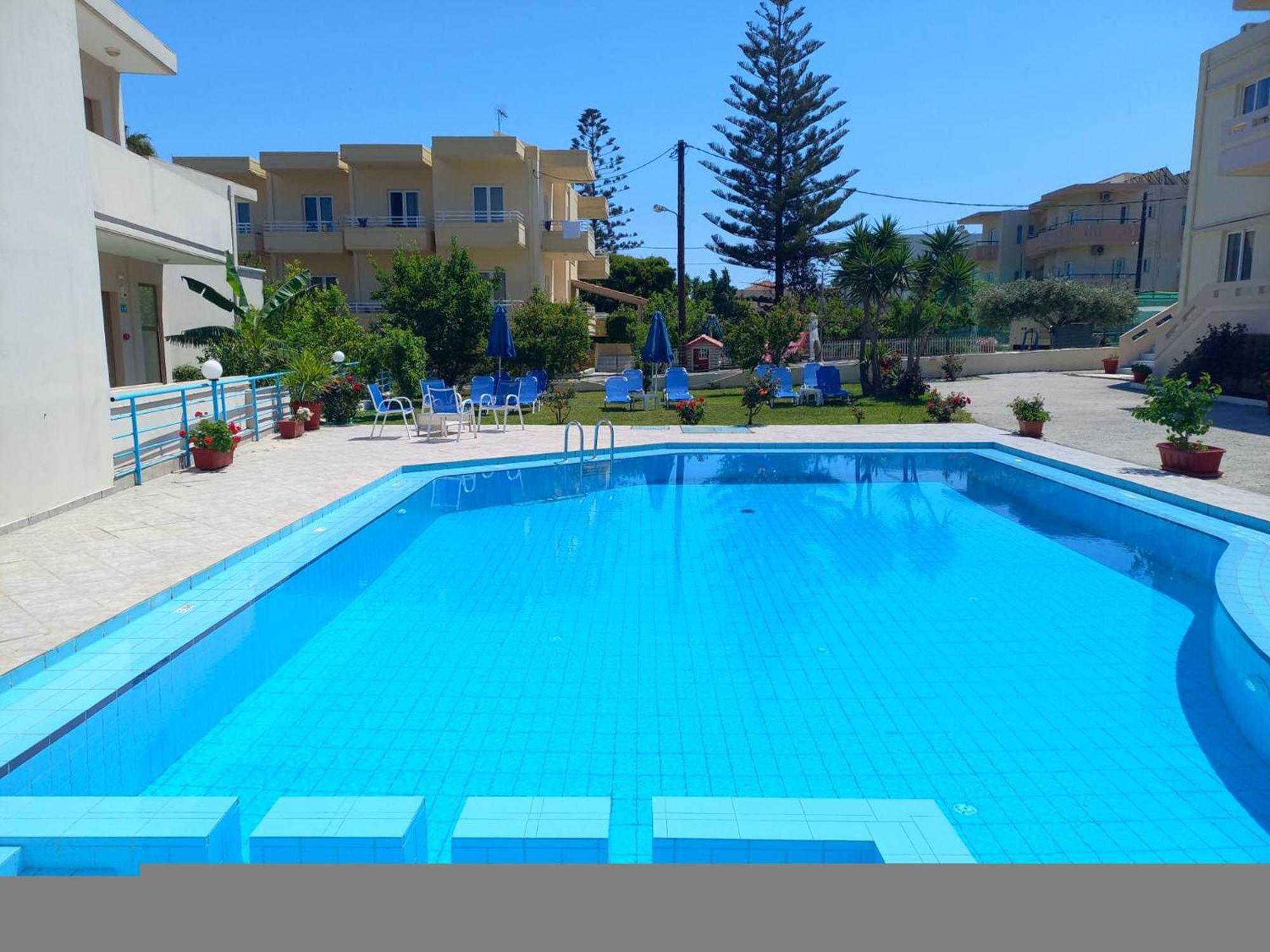 Litinas Apartments With Pool Agia Marina Exterior foto
